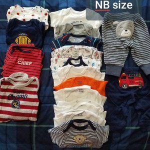 Cute Newborn Bundle Baby Boy